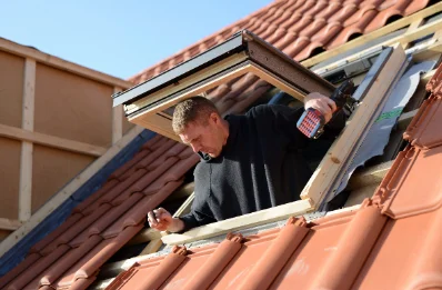 Pose de fenêtres de toit Velux à Corcondray